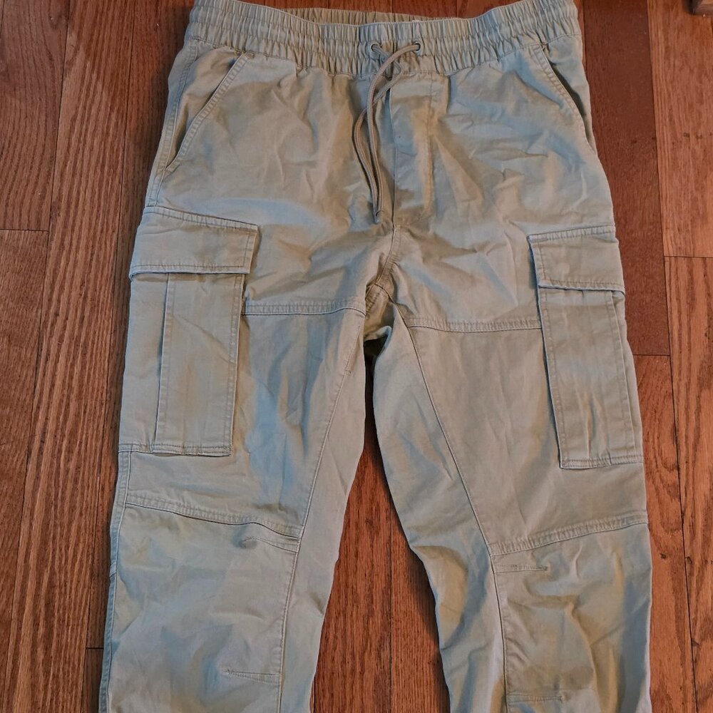 H & M Slim Fit Coupe Etroite Men’s Khaki Long Pants Size - Small